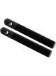 Allstar Performance Hood Pin 1/2 in OD x 4 in Long Aluminum Black