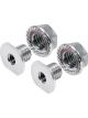 Allstar Performance Threaded Nut Insert 1/4-20 in ID 3/8 in OD Al