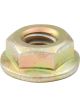 Allstar Performance Nut Locking 1/4-20 in Thread Hex Head Serrate…