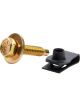 Allstar Performance Body Bolt Kit 1/4-20 in Thread 1-1/8 in Long Hex