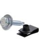 Allstar Performance Body Bolt Kit 1/4-20 in Thread 1-1/8 in Long