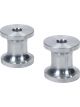 Allstar Performance Hourglass Spacer 1/4 in ID 1 in Thick Aluminum N…