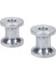 Allstar Performance Hourglass Spacer 5/16 in ID 1 in Thick Aluminum