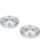 Allstar Performance Hourglass Spacer 1/2 in ID 1/4 in Thick Aluminum
