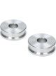 Allstar Performance Hourglass Spacer 1/2 in ID 1/2 in Thick Aluminum