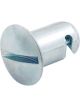 Allstar Performance Quick Turn Fastener Oval Head Slotted 7/16 x 0.5