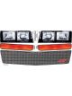 Allstar Performance Graphics Mesh Grille Nose Laminated Protective C