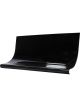 Allstar Performance Air Dam Curved 21 in Wide x 11 in Tall 1/8 in Th