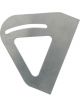 Allstar Performance Spoiler Bracket 6-1/2 in Tall Slotted Aluminum 8