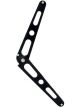 Allstar Performance Hood Prop - Aluminum - Black Anodize - Each