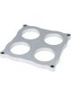 Allstar Performance Carburetor Shear Plate 1/2 in Thick 2-1/8 in Bor