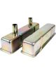 Allstar Performance Valve Cover Tall Breather Tubes Steel Zinc Oxide