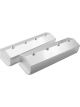 Allstar Performance Valve Cover Tall Fabricated Aluminum Natural Cen