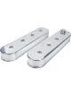Allstar Performance Valve Cover Tall Fabricated Aluminum Natural GM