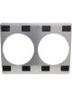 Allstar Performance Fan Shroud 25-3/4 in Wide 16-3/4 in Tall Aluminu