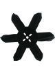 Allstar Performance Mechanical Cooling Fan 14 in Fan 6 Blade 5/8 in