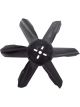Allstar Performance Mechanical Cooling Fan 18 in Fan 6 Blade 5/8 in …