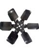 Allstar Performance Mechanical Cooling Fan 15 in Fan 6 Blade 5/8 in …