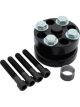 Allstar Performance Fan Spacer 1-1/2 in Thick Bushing / Hardware Alu