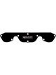 Allstar Performance Exhaust Port Blockoff 1 Piece 1/4 in Thick Plast