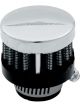 Allstar Performance Breather Clamp-On Round 5/8 in OD Tube Reusable