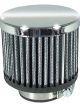 Allstar Performance Breather Clamp-On Round 1-3/8 in OD Tube Reusabl