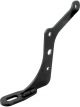 Allstar Performance Motor Mount Bolt-On Raised 1-1/2 in Steel Black