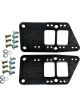 Allstar Performance Motor Mount Adapter Bolt-On Billet Aluminum Blac