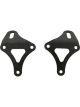 Allstar Performance Motor Mount Bolt-On 1 in Offset Steel Black Powd