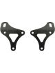 Allstar Performance Motor Mount Bolt-On 2 in Offset Steel Black Powd…