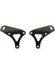Allstar Performance Motor Mount Bolt-On 3/8 in Offset Steel Black Po