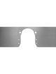Allstar Performance Motor Plate Front 12 x 36 x 1/4 in Aluminum Natu