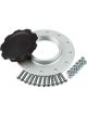 Allstar Performance Fuel Cell Filler Cap Screw-On Aluminum Black Ano…