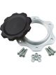 Allstar Performance Fuel Cell Filler Cap Screw-On Aluminum Black Ano…