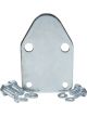 Allstar Performance Fuel Pump Blockoff Steel Zinc Oxide Small Block