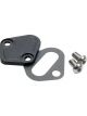 Allstar Performance Fuel Pump Blockoff Aluminum Black Anodize Big Bl