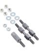 Allstar Performance Pedal Extension Clutch 2 in Long Steel Natural K