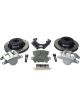 Allstar Performance Brake System Rear GM III 1 Piston Caliper 11.750