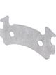 Allstar Performance Brake Pad Spacer 0.100 in Thick Aluminum Natural…