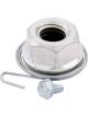 Allstar Performance Lug Nut Glueless 5/8-11 in Thread 1 in Hex Head