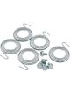 Allstar Performance Lug Nut Screw / Spring Steel Zinc Oxide Allstar