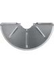 Allstar Performance Mud Shield Inner Rear Clamp-On Aluminum Natural