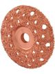Allstar Performance Tire Grinding Disc Rounded 4 in OD 5/8 in Arbor
