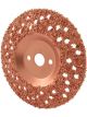 Allstar Performance Tire Grinding Disc Rounded 7 in OD 5/8 in Arbor
