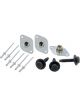 Allstar Performance Mud Cover Installation Kit Screw-In Inserts / Ri…