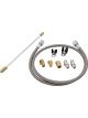 Allstar Performance Clutch Hose 36 in Long 3 AN Hose 3 AN Straigh