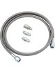 Allstar Performance Gauge Line Kit 4 AN 4 ft Long 4 AN Female to