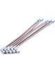 Allstar Performance Brake Hose 10 in Long 3 AN Hose 3 AN Straig…