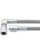 Allstar Performance Brake Hose 12 in Long 3 AN Hose 3 AN Straight…