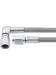 Allstar Performance Brake Hose 18 in Long 3 AN Hose 3 AN Straig